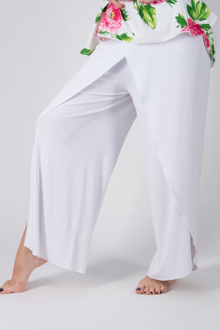 White Jersey Pants for summer