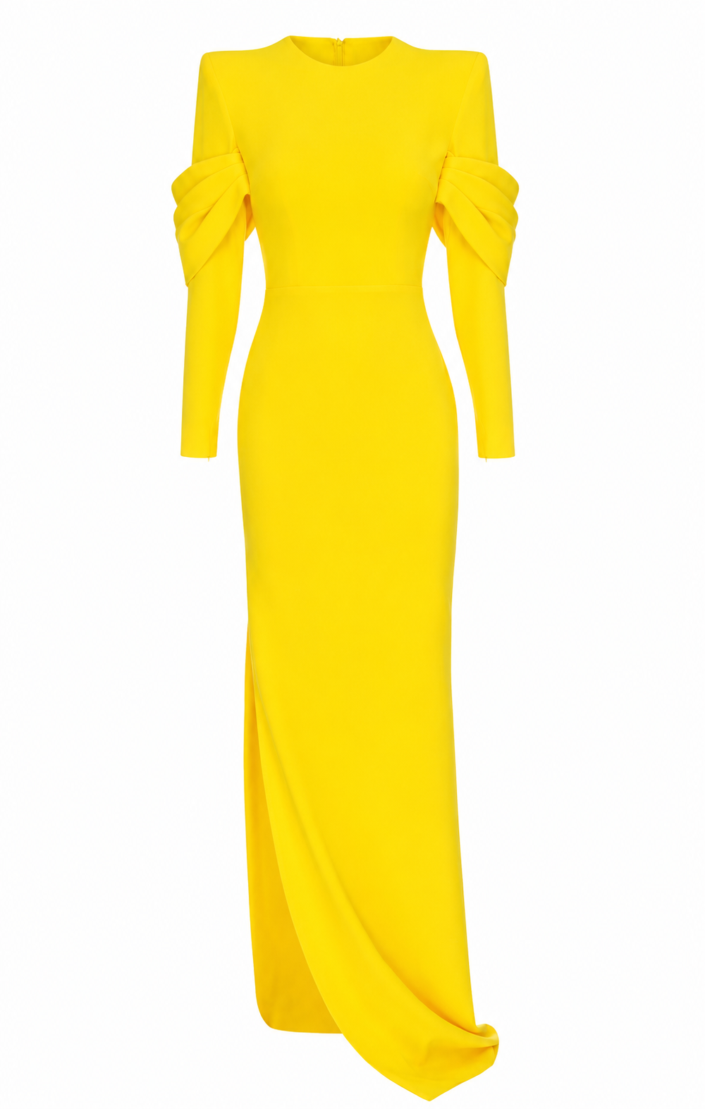 Structured Sleeve Maxi Dress – Lumière