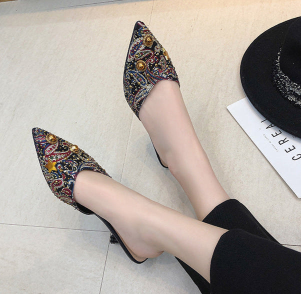 褶皱喇叭袖上衣和高腰裙套装，配腰带 – Rosiny 