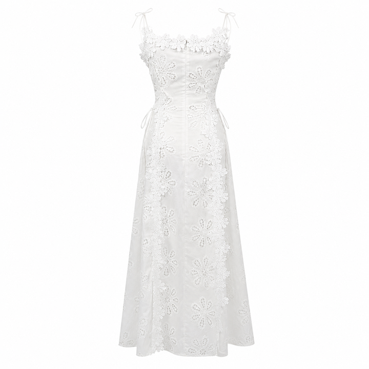 Floral Lace Midi Dress — Blossom