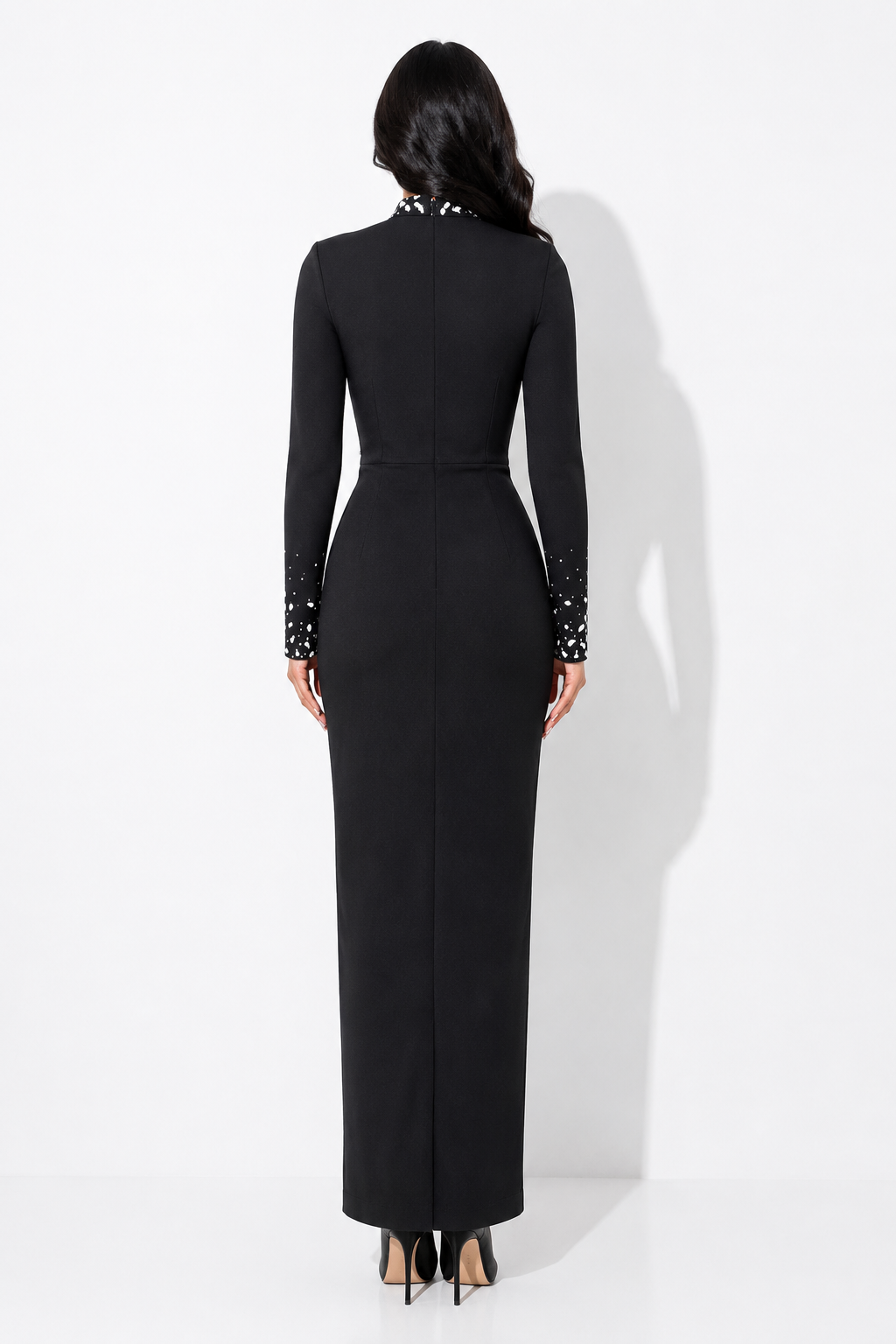 Midnight Sparkle Dress - Elegance
