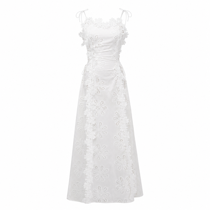 Floral Lace Midi Dress — Blossom