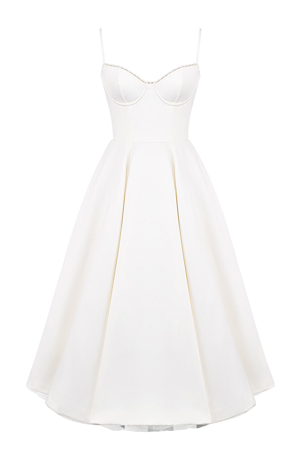 Geplooide top met uitlopende mouwen en maxi-rok set met tailleband – Rosiny 