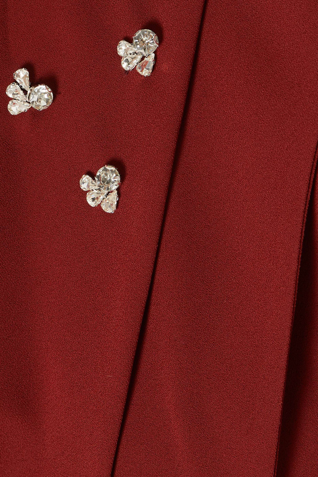 off-shoulder draped midi dress with embellishments – MARCELLA