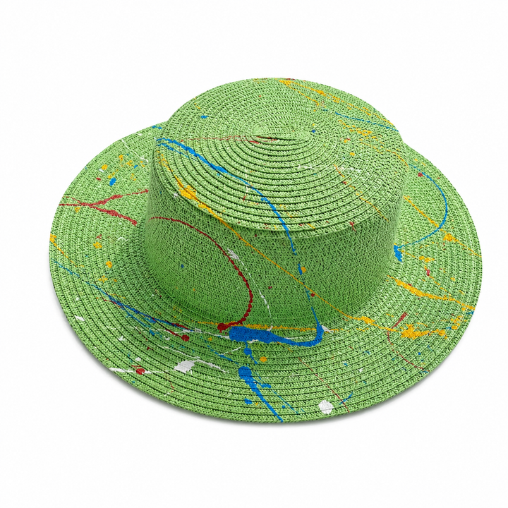 Art Splash Straw Sun Hat – BOHO