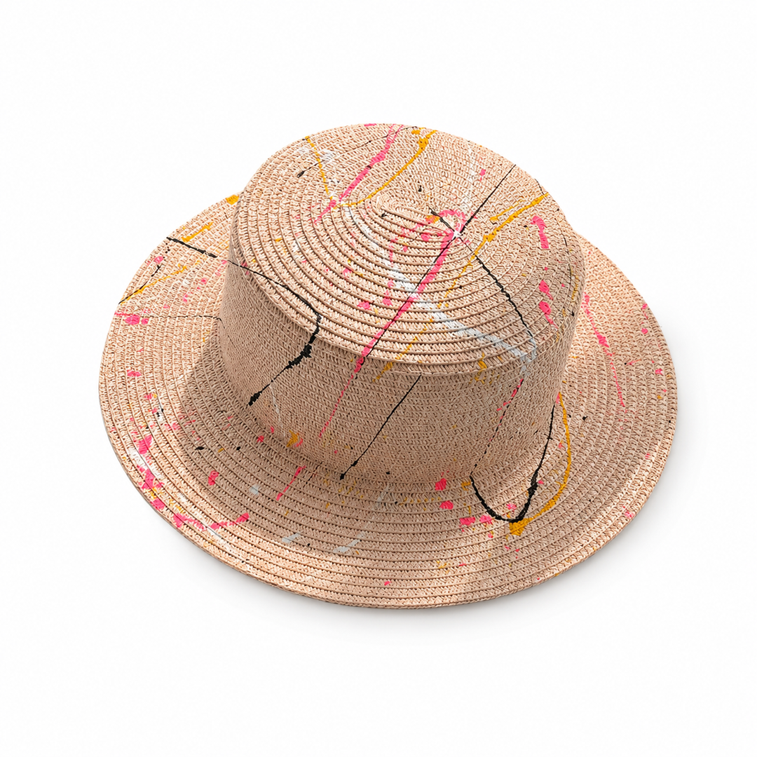 Art Splash Straw Sun Hat – BOHO