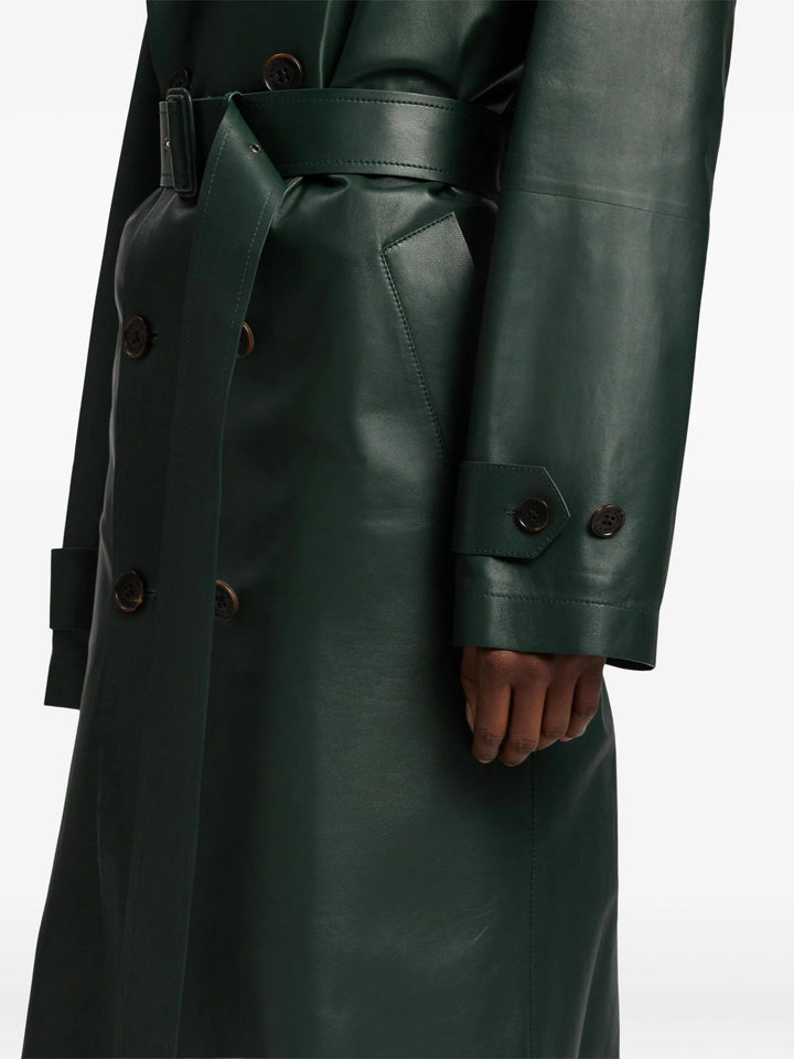 Plissiertes Oberteil mit ausgestellten Ärmeln und Maxirock-Set mit Taillengürtel – Rosiny 