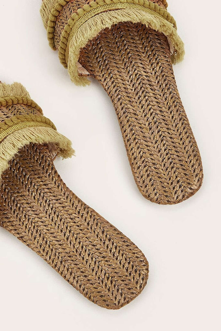 Fringe Slippers