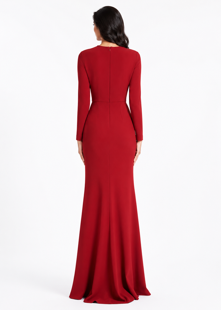 Bow-Waist Maxi Dress – Ruby