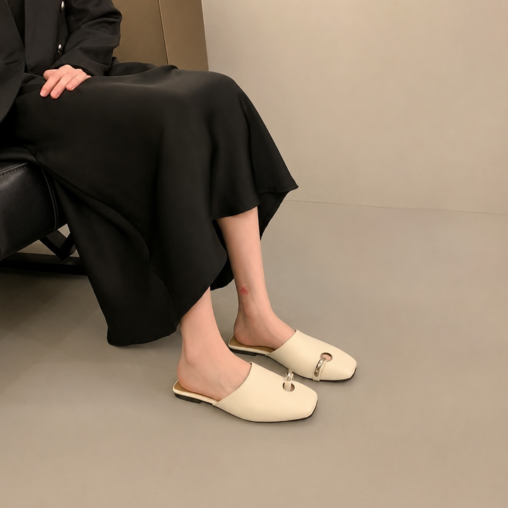 Geplooide top met uitlopende mouwen en maxi-rok set met tailleband – Rosiny 