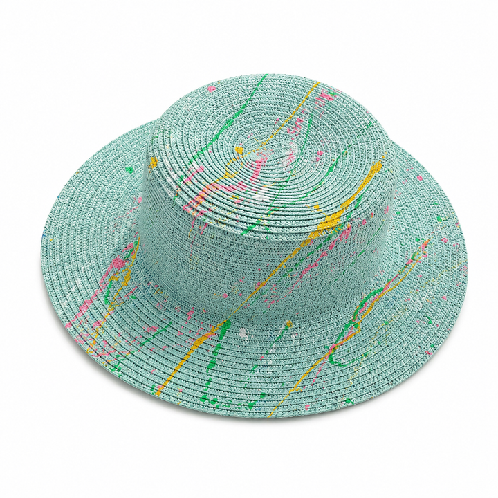 Art Splash Straw Sun Hat – BOHO