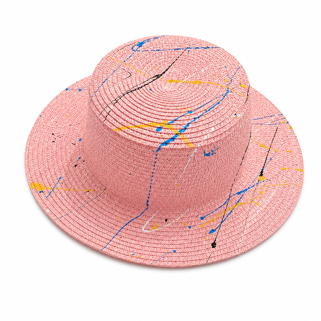 Art Splash Straw Sun Hat – BOHO