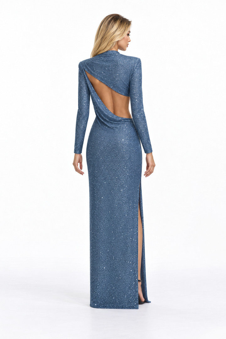 Shimmer Cutout Gown - Avelisse
