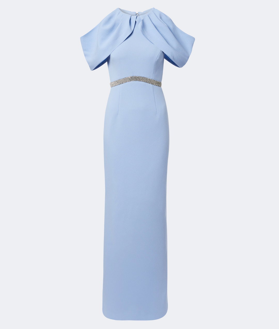 Draped Crystal-Waist Gown - Serenity