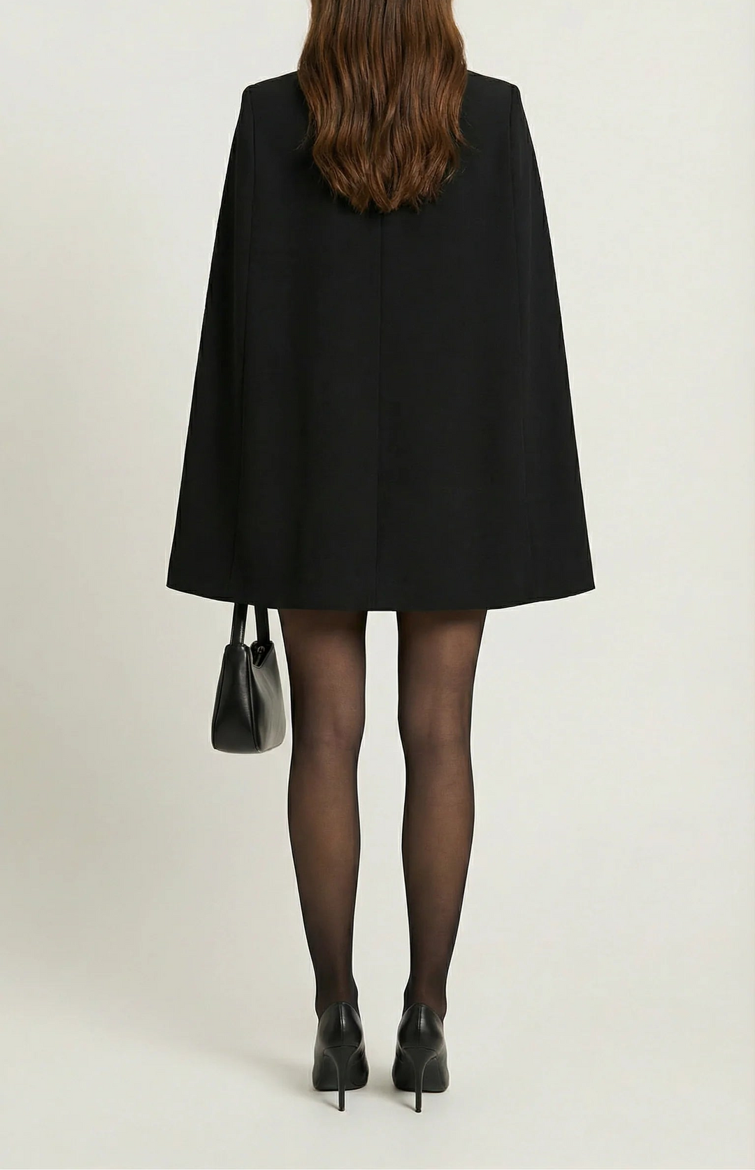 cape-style tailored blazer dress – ELISE