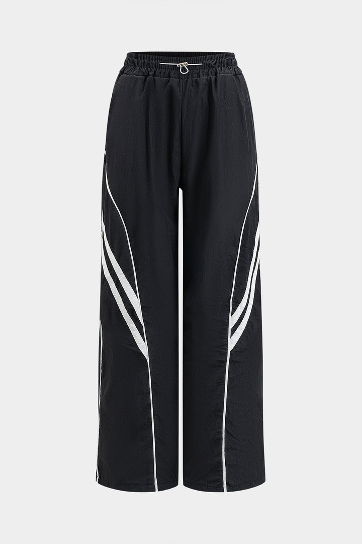 Basic Elastic Waist Trousers