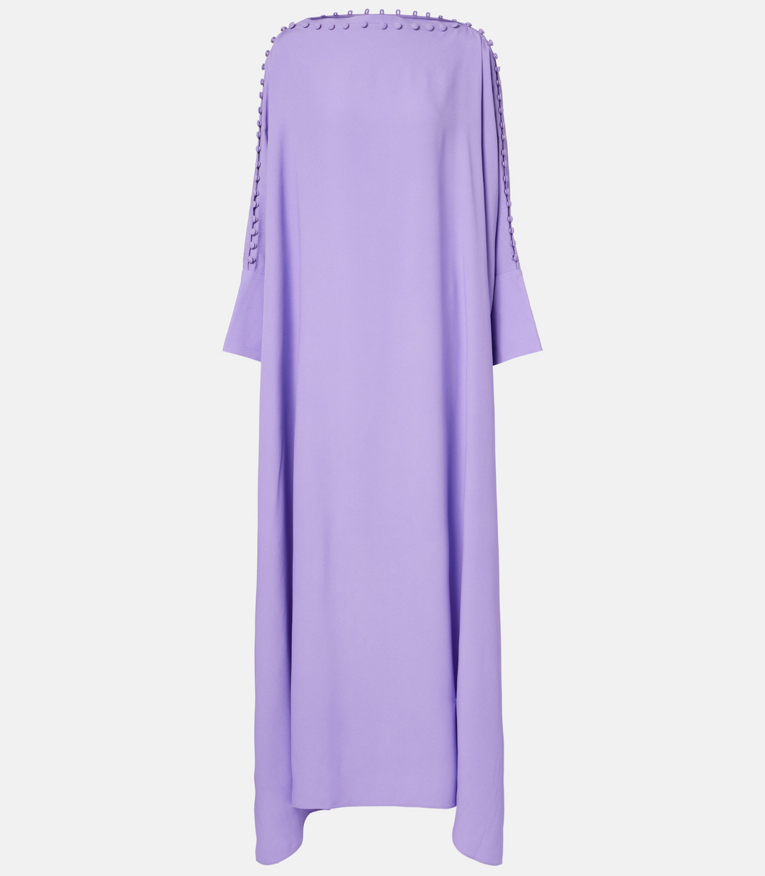 Off-Shoulder Cape Gown - Lavender