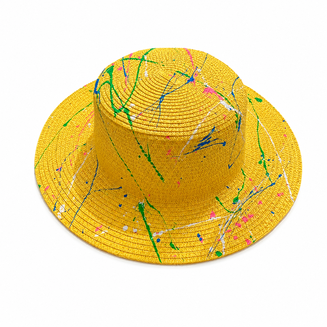 Art Splash Straw Sun Hat – BOHO
