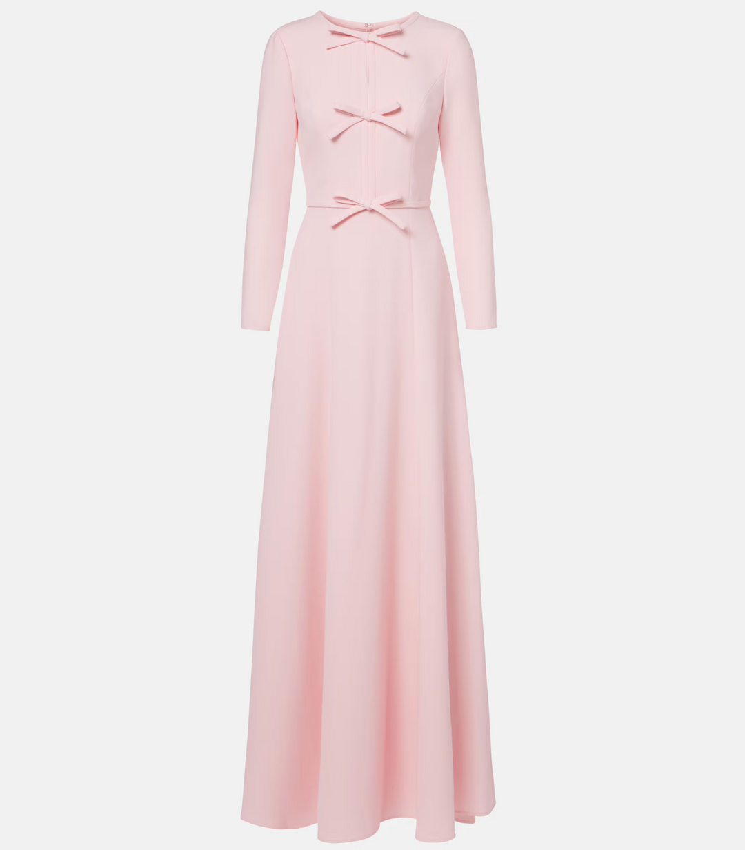 Bow-Detail A-Line Gown - Roselle