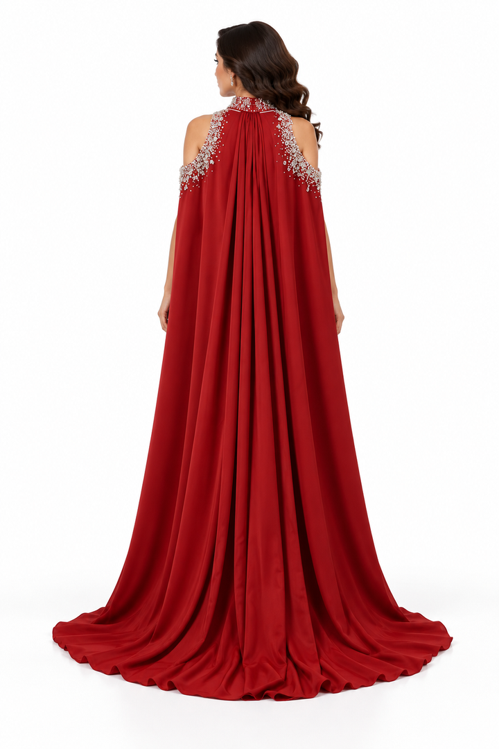 Crystal Halter Cape Evening - Empressa