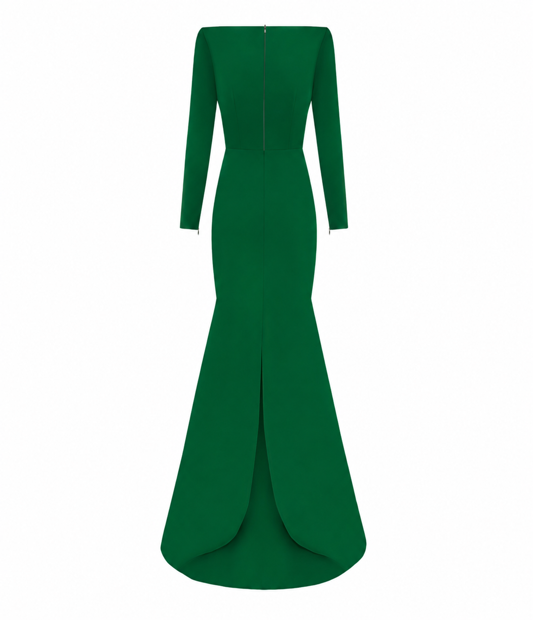 Emerald Structured Bustier Evening Gown – VIRENA
