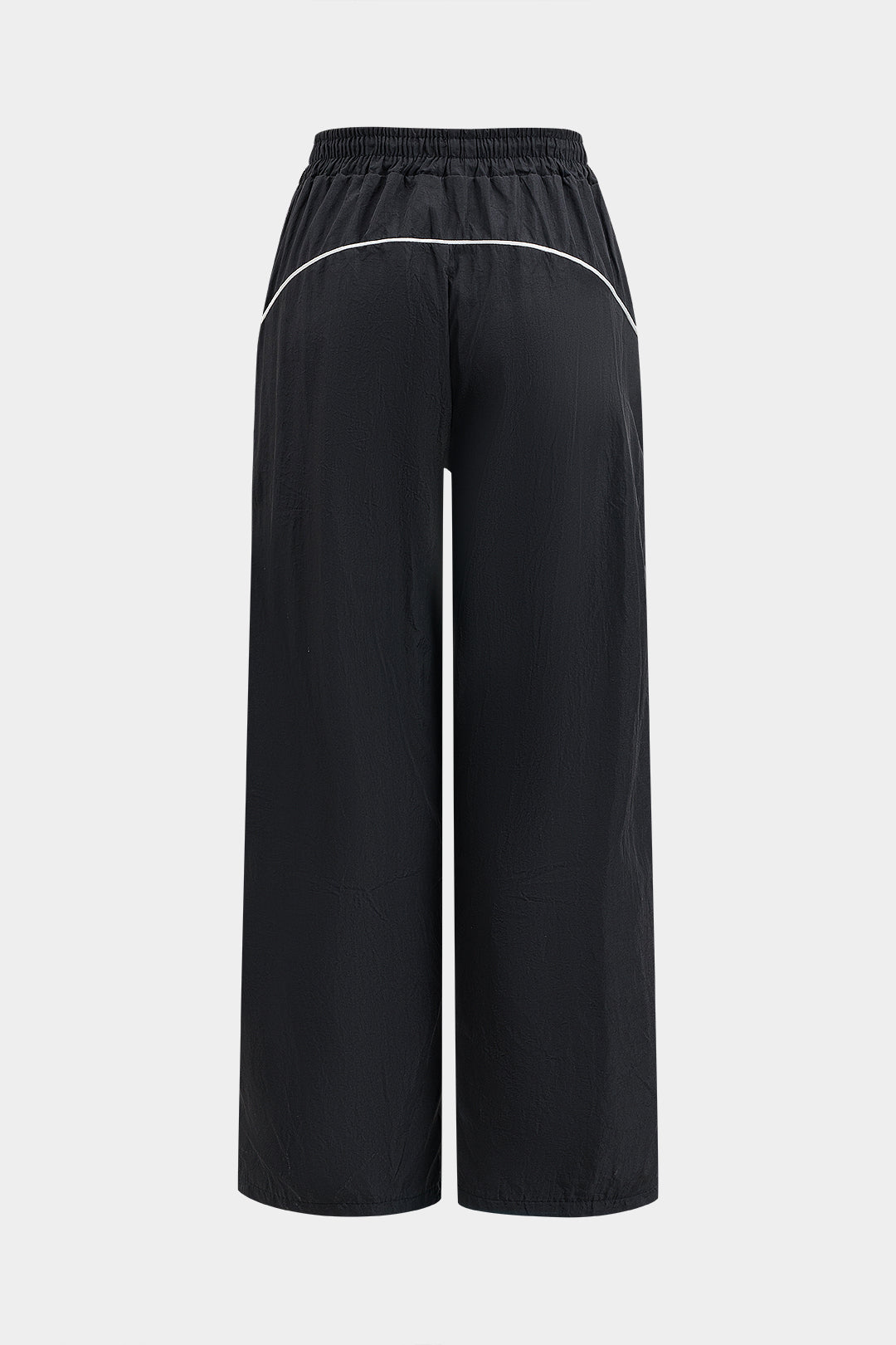 Basic Elastic Waist Trousers