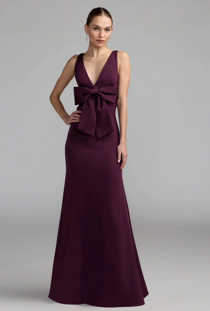 Bow Detail Evening Gown - Amara