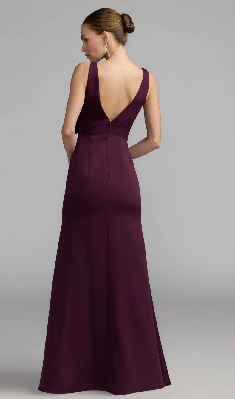 Bow Detail Evening Gown - Amara