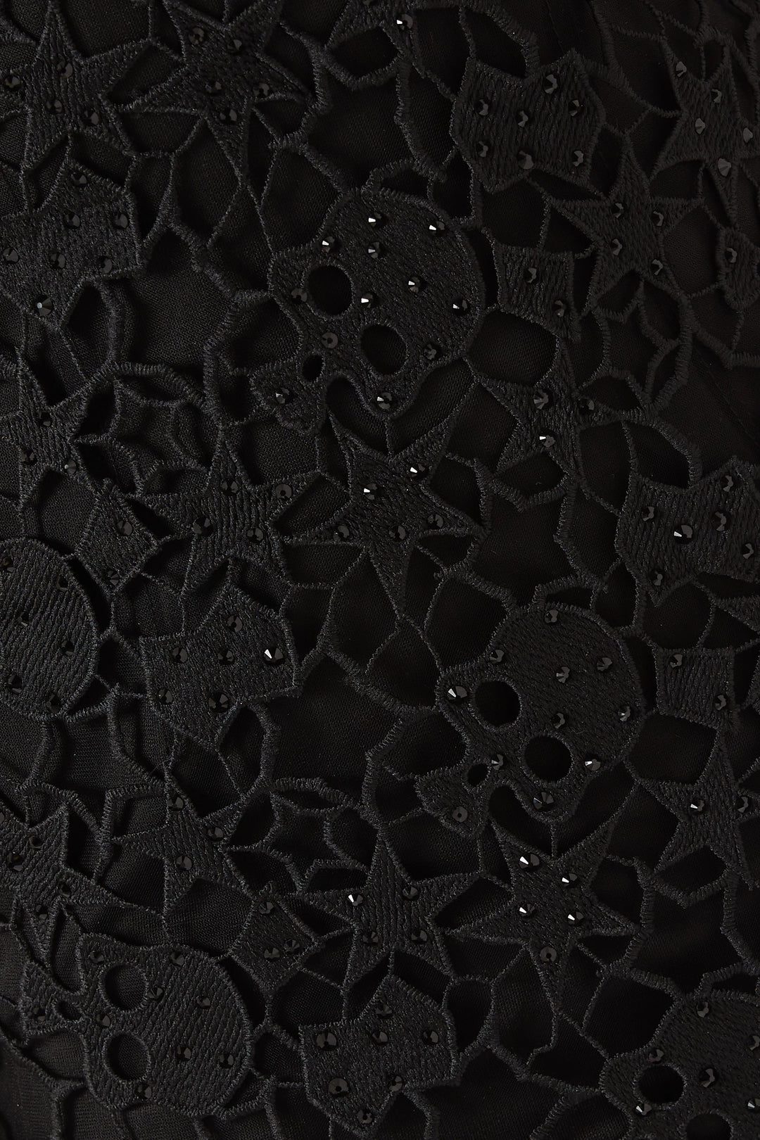 long-sleeve lace gown with sheer detailing – WILLEN