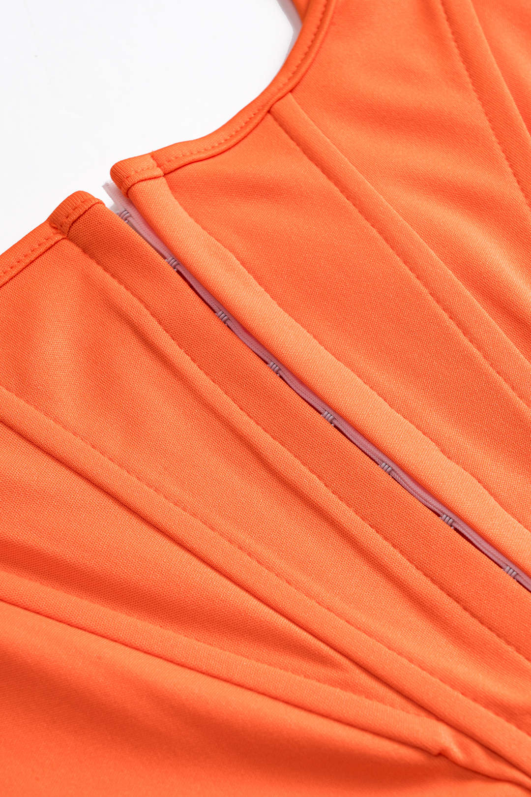 Solid Bustier Corset Tank Top