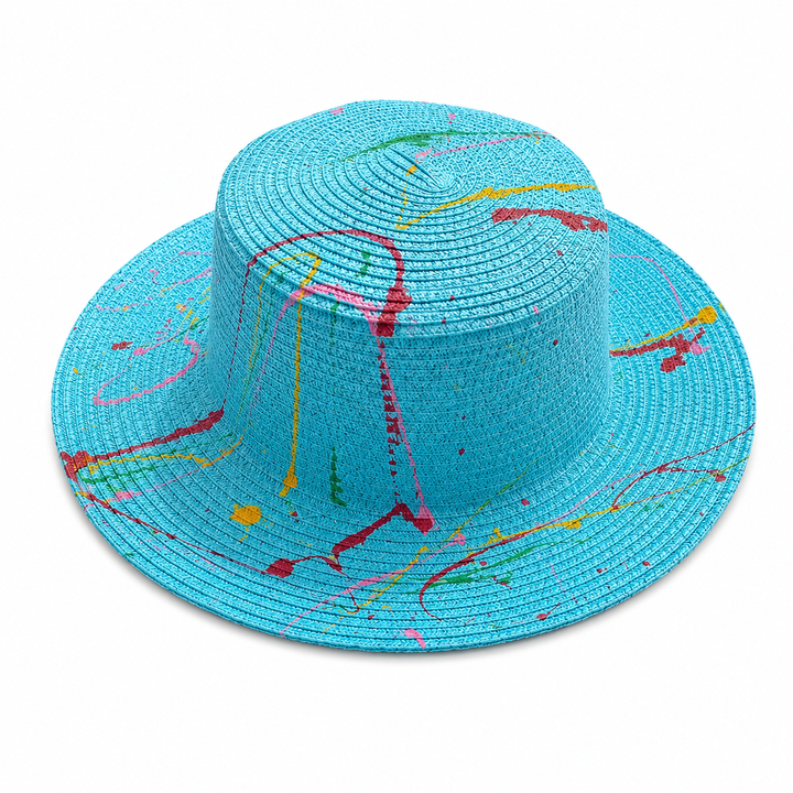 Art Splash Straw Sun Hat – BOHO