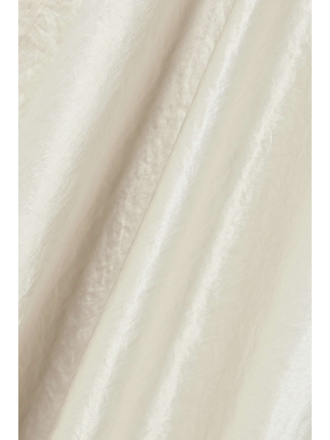 satin long-sleeve gown with flared hem – SOLDEEN