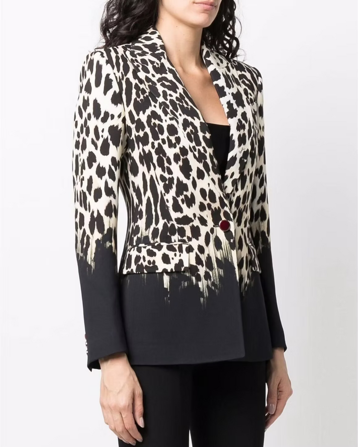 Geplooide top met uitlopende mouwen en maxi-rok set met tailleband – Rosiny 