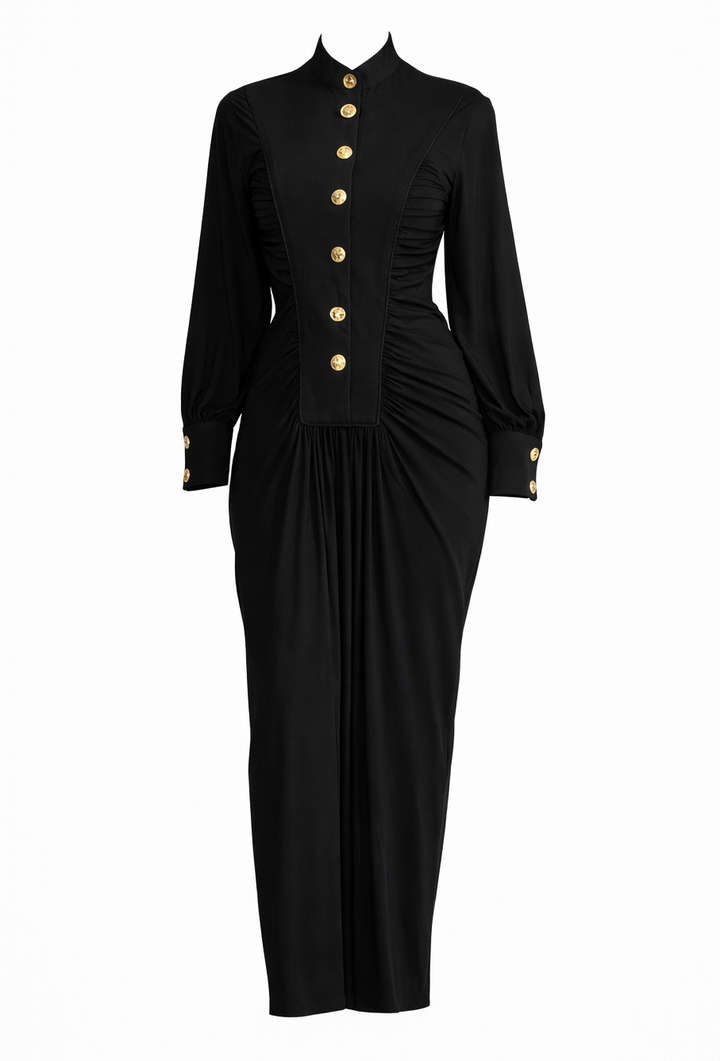 جاكيت مخملي بأزرار أمامية وحافة من الدانتيل الشفاف - صيفي