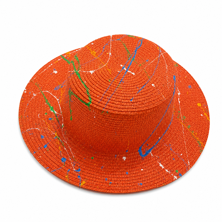 Art Splash Straw Sun Hat – BOHO