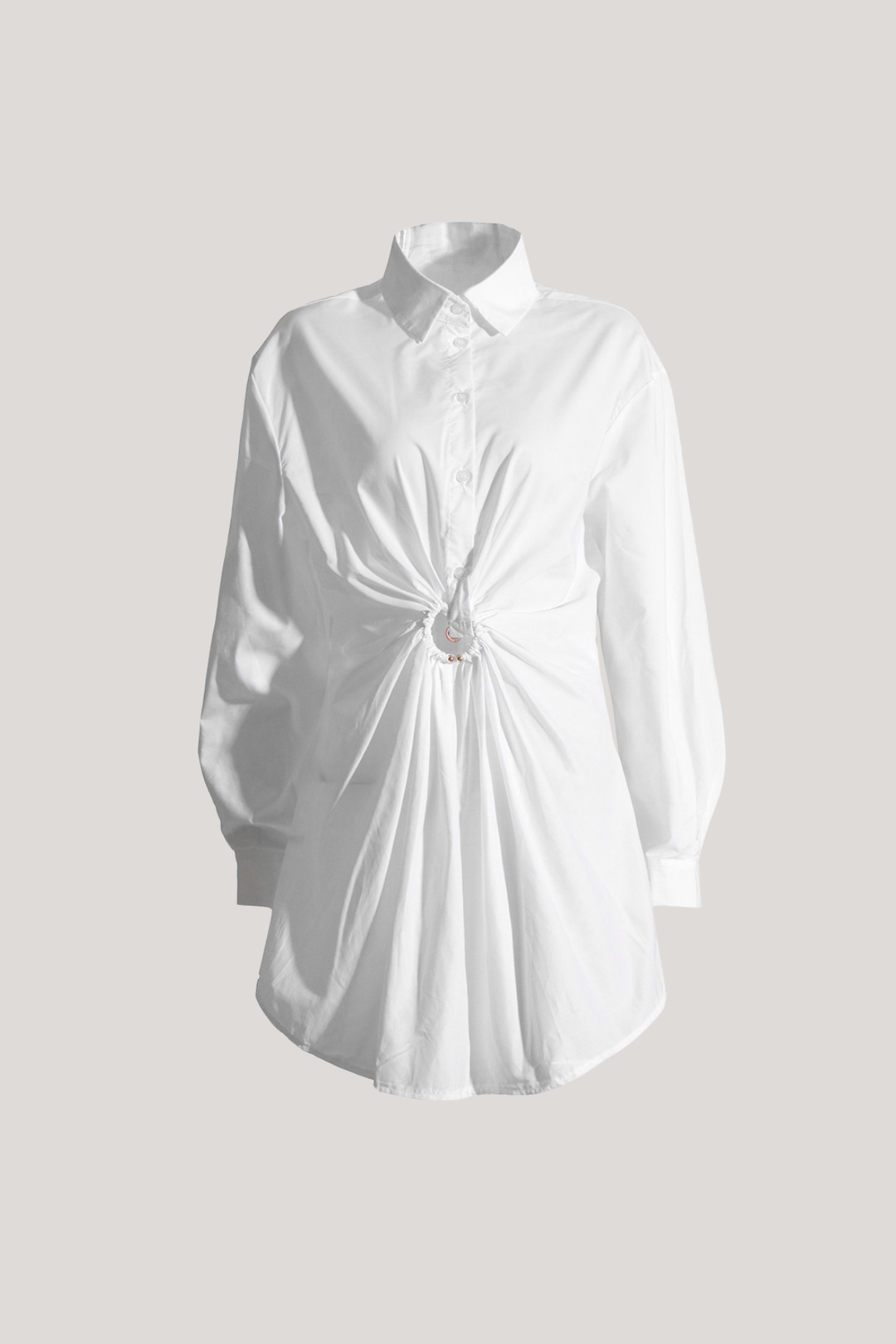 Ahanu Ruch Cutout Shirt