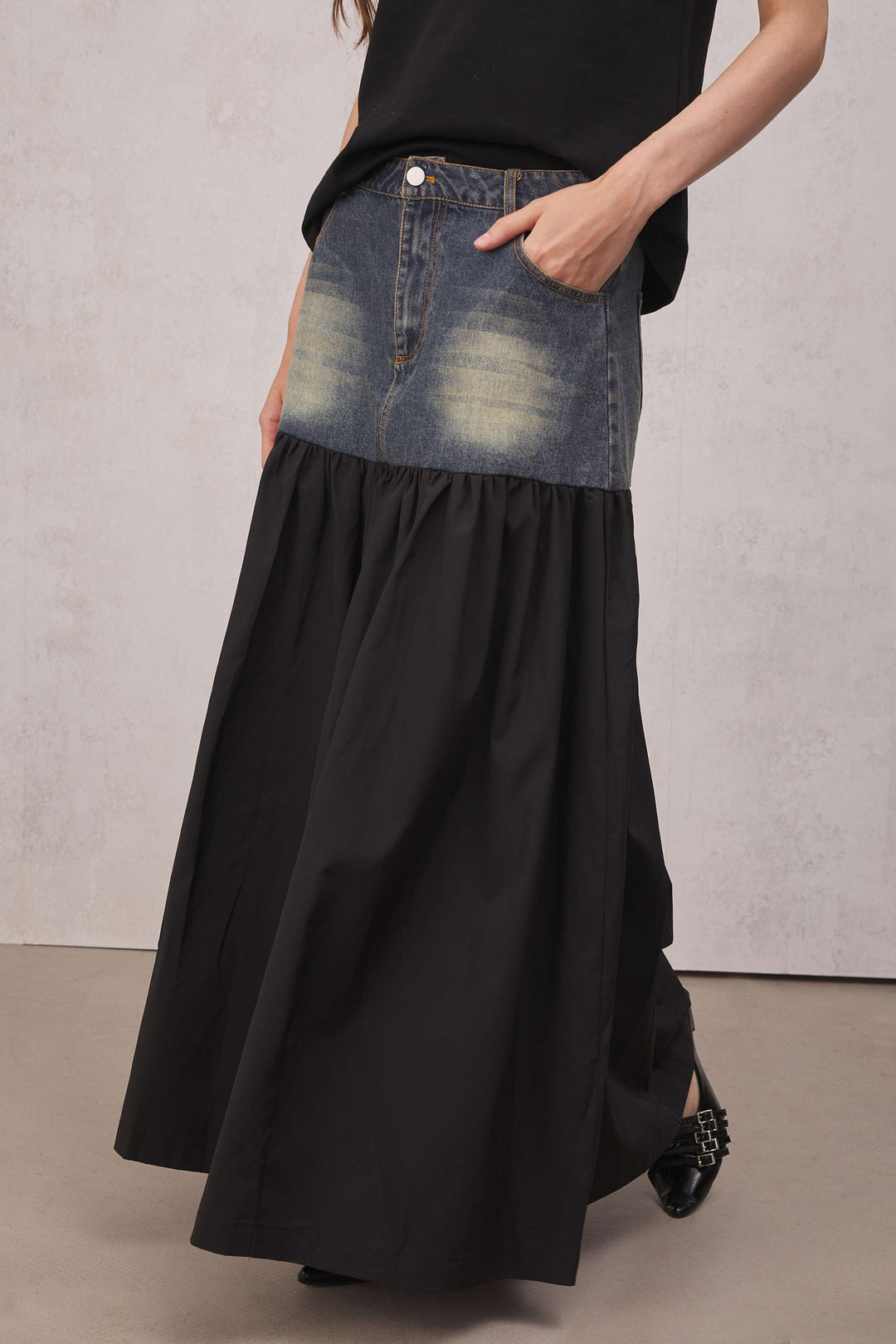 Blaire Deconstruct Maxi Skirt