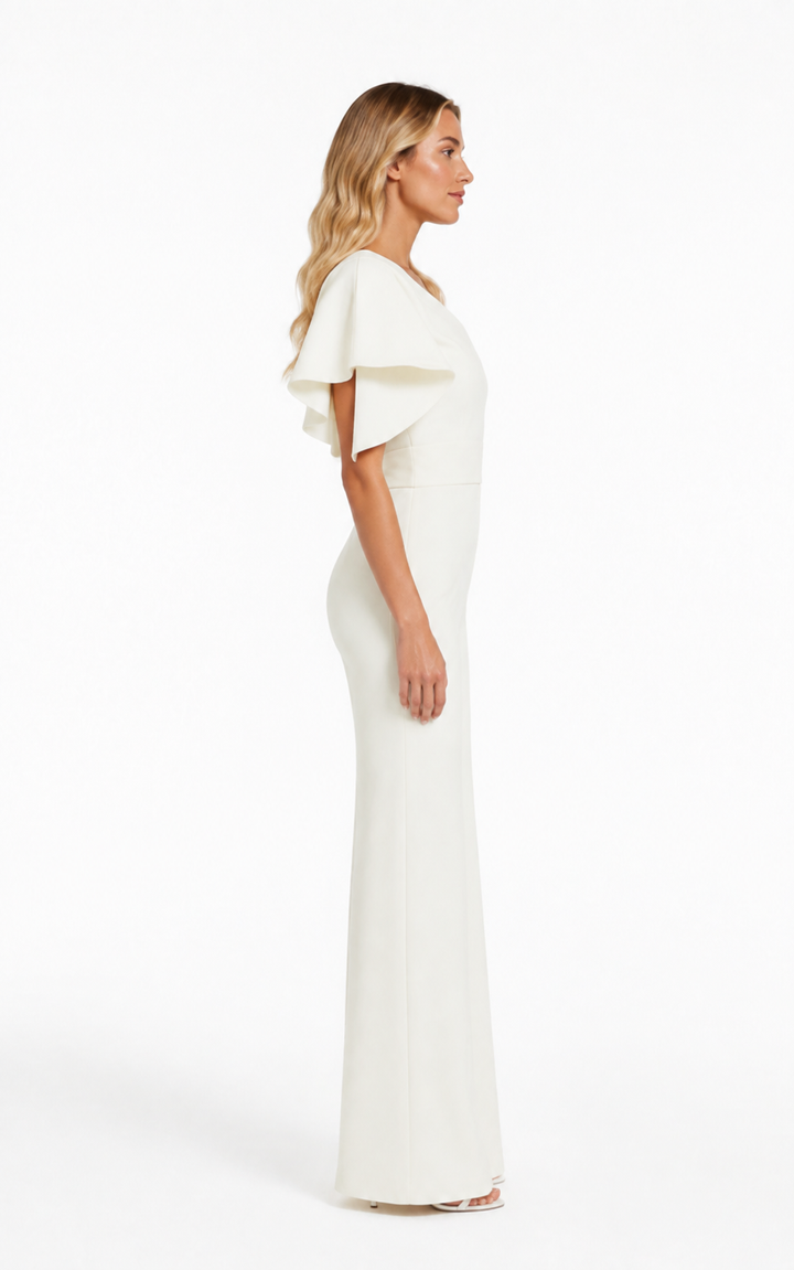 One-Shoulder Wide-Leg Jumpsuit – IVELLE