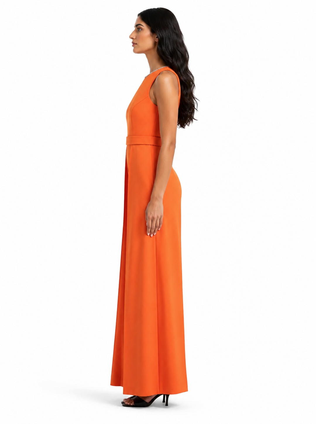Wide-Leg Overlay Jumpsuit – ORANZA