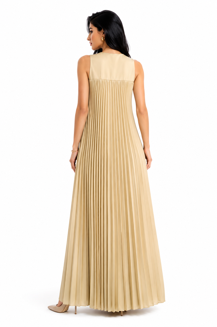 Sleeveless Longline Vest & Wide-Leg Pants Set – AMARA