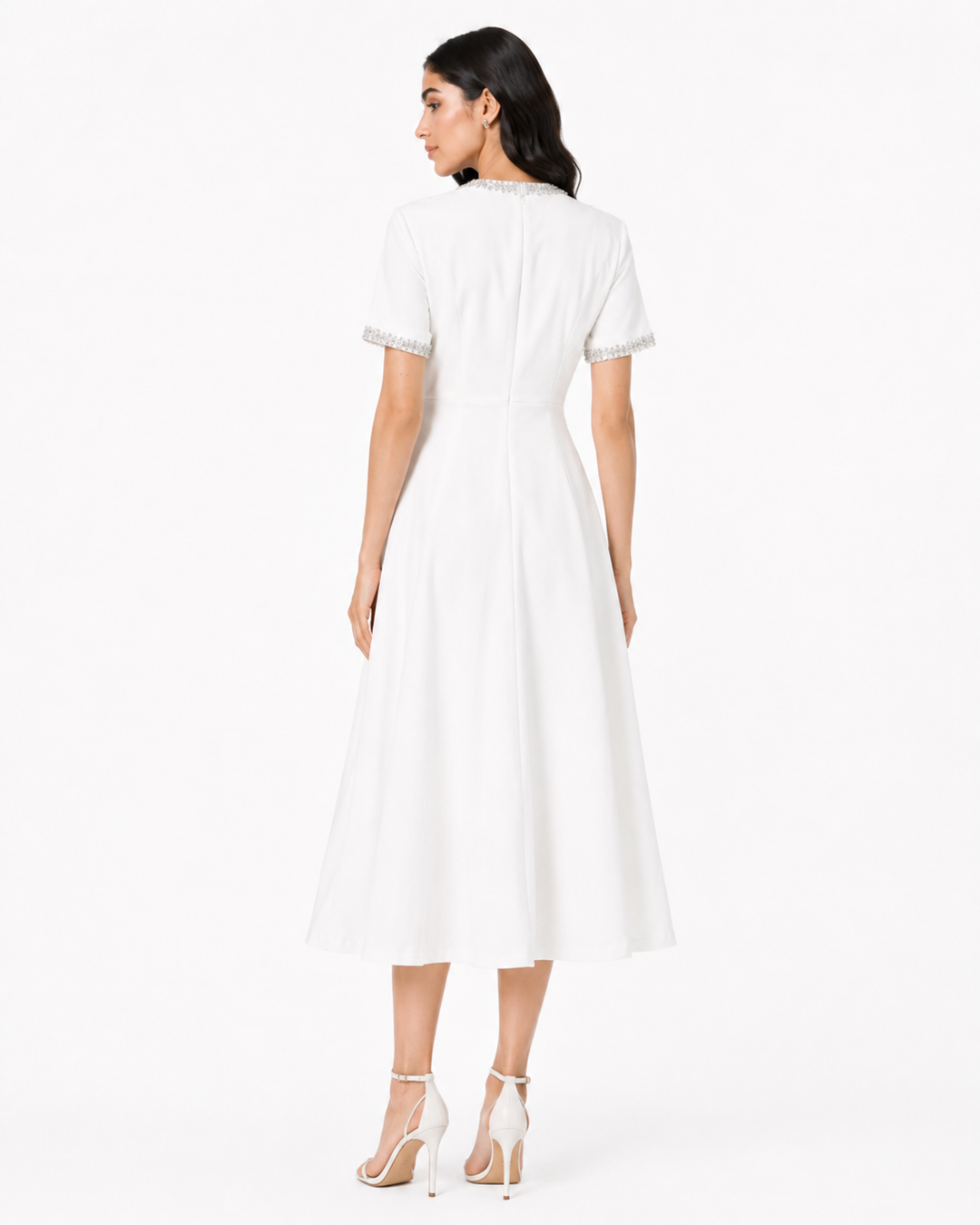 Bow Detail Midi Dress – MADELINE