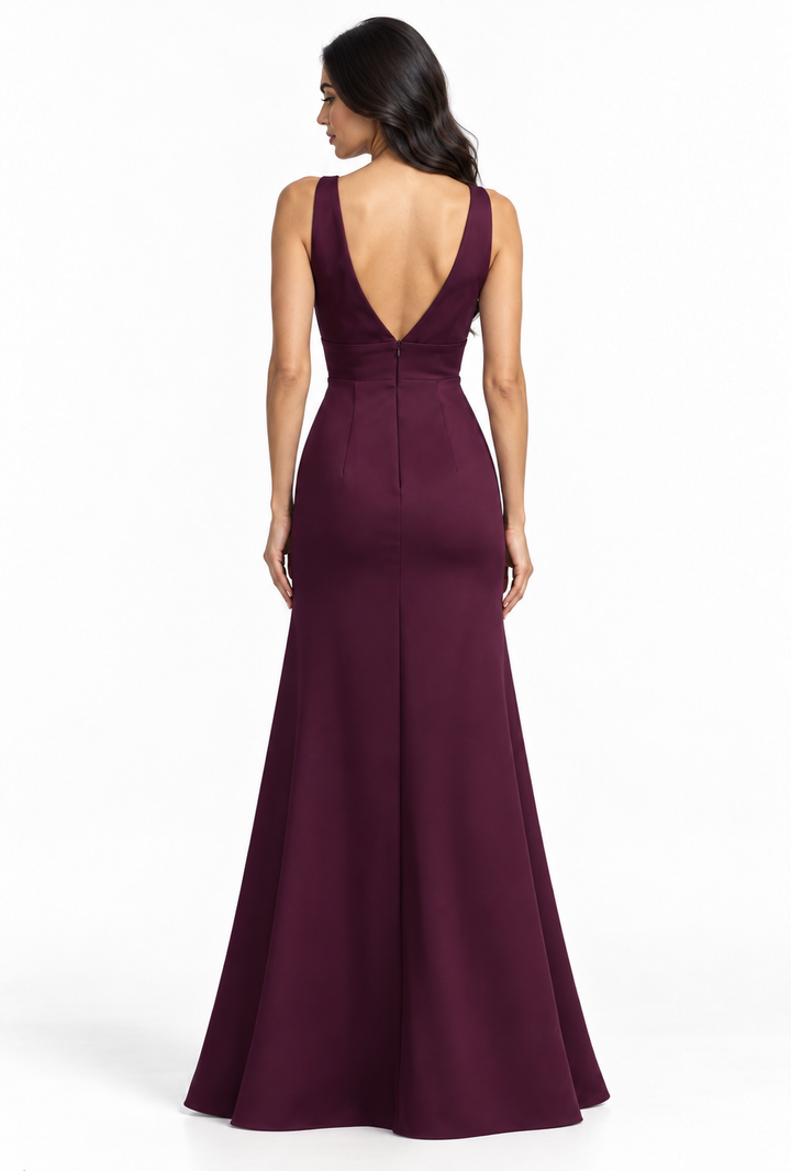 Bow Detail Evening Gown - Amara