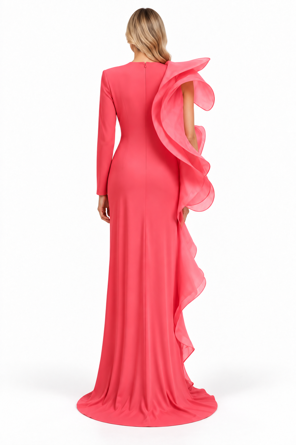 Ruffle Statement Gown - Coraline