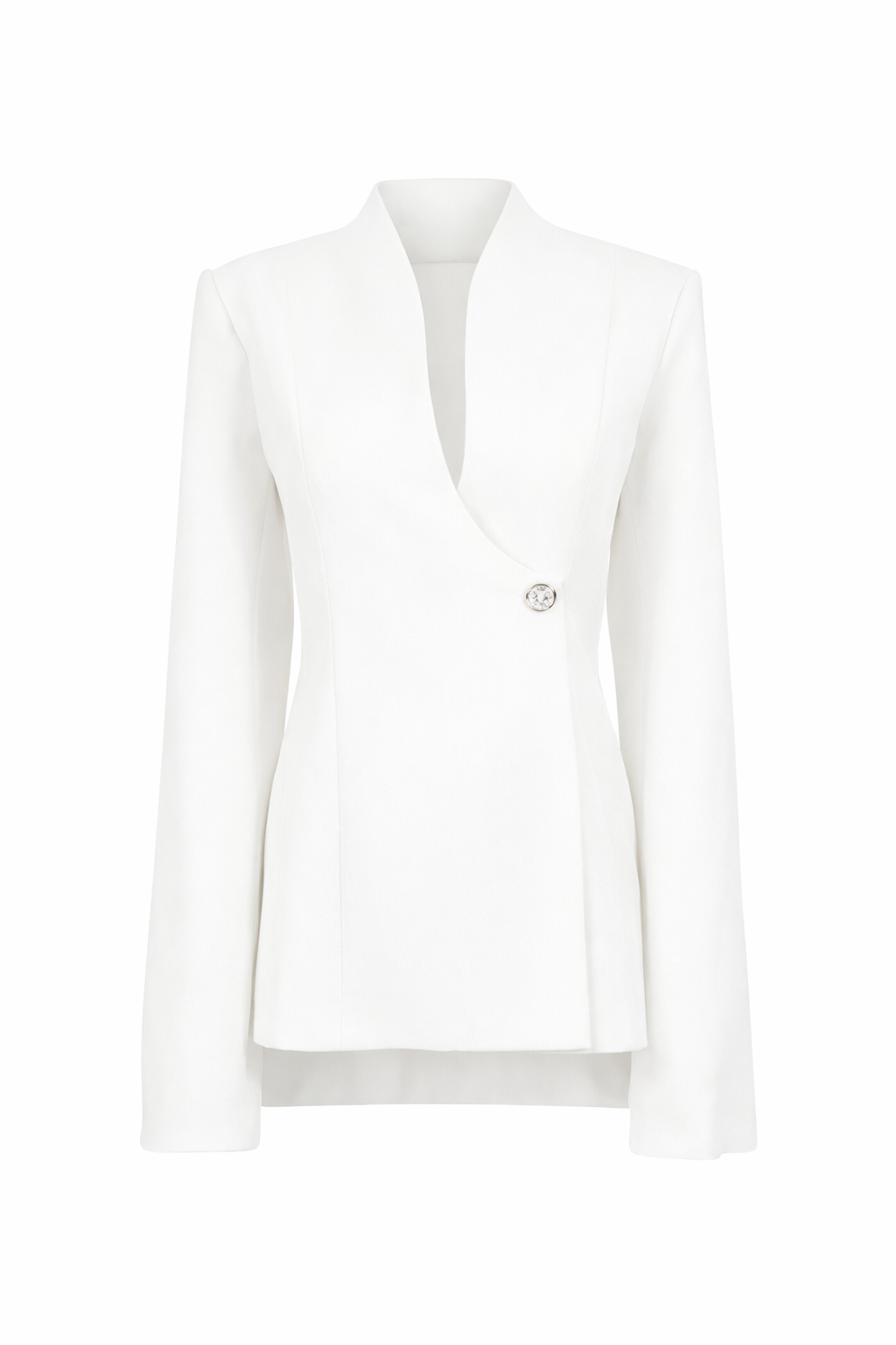 Cape-Sleeve Tailored Mini Dress – AURORA