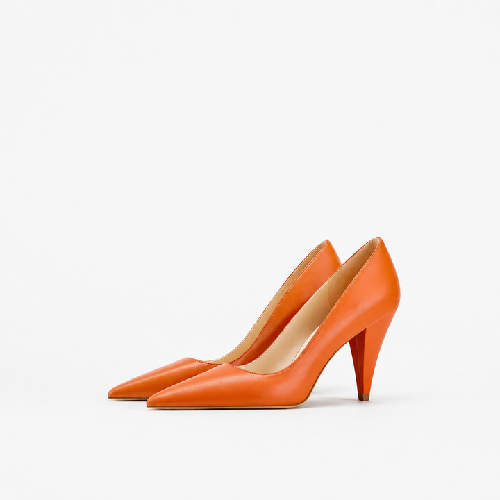 Black Pointed Toe Classic Pumps – VELMORA
