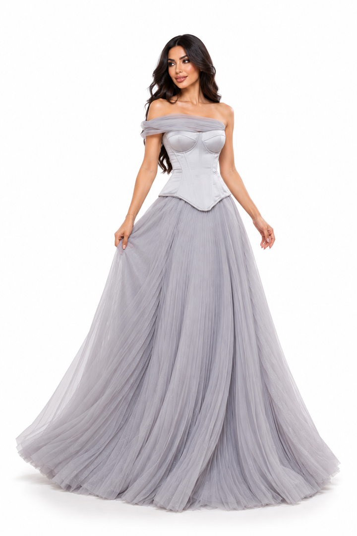 Corset Tulle Gown - Luna
