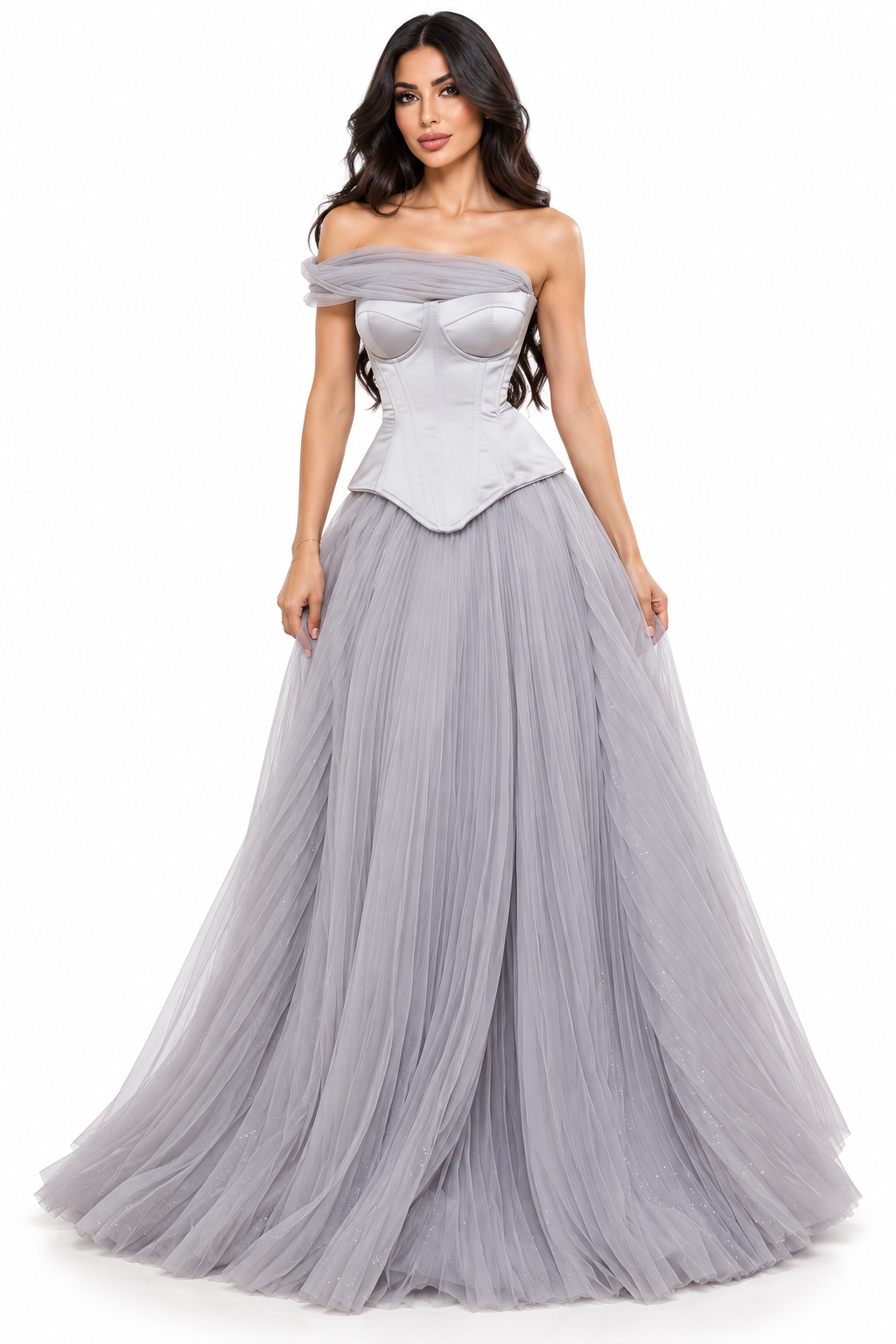 Corset Tulle Gown - Luna