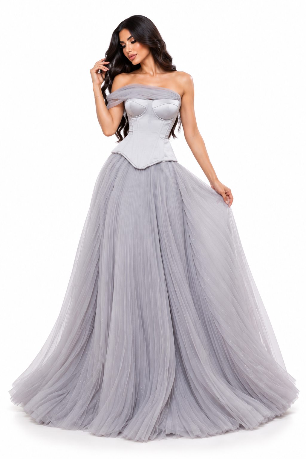 Corset Tulle Gown - Luna