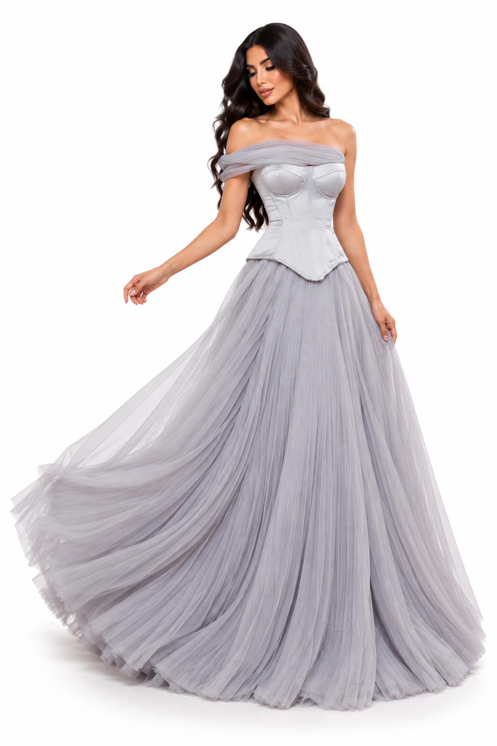 Corset Tulle Gown - Luna
