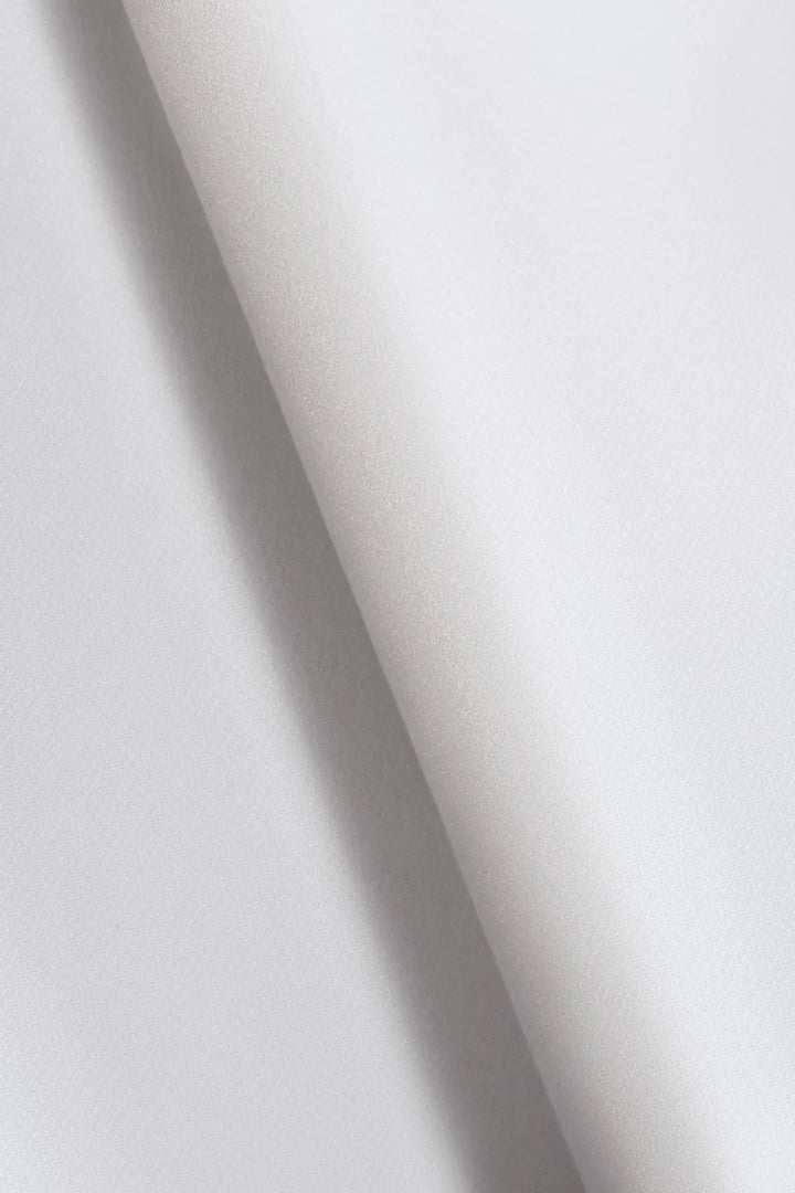 فستان ميدي منظم بأكتاف مصممة خصيصًا – بوري